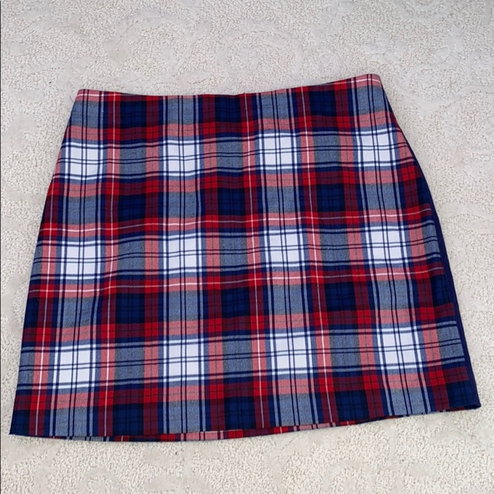 Vineyard vines plaid skirt